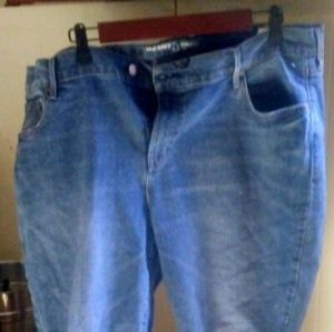 Size 18 mid-rise Old Navy Blue Jeans